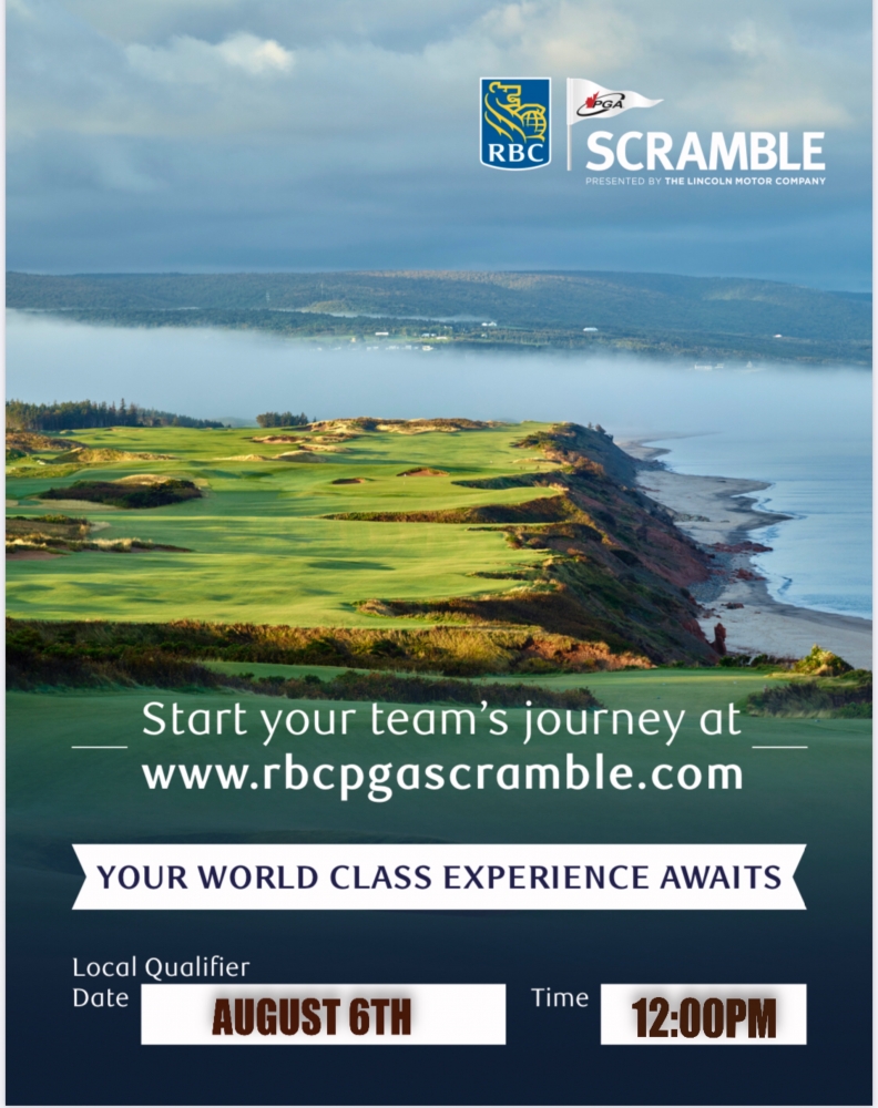 PGA Scramble August 6th