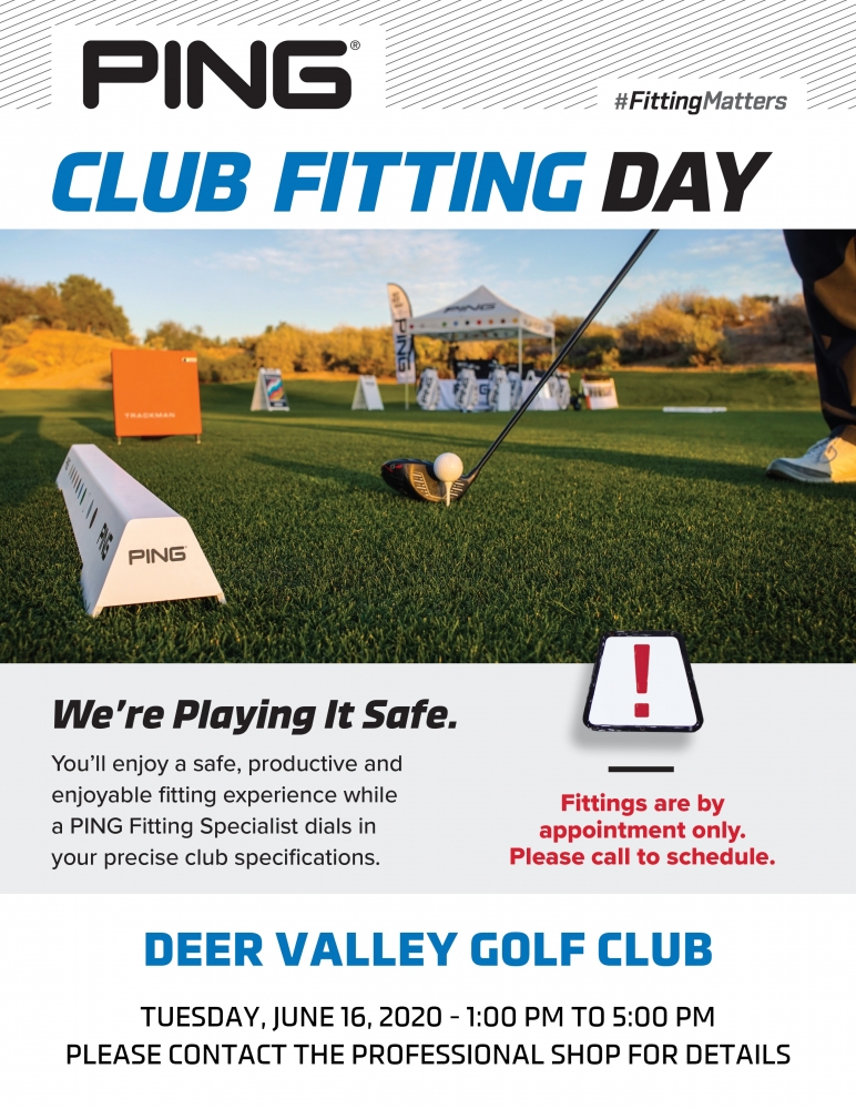PING Fit Day Tuesday June 16th