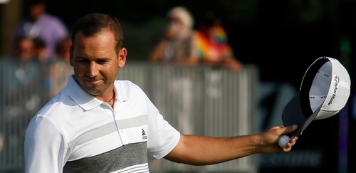 Sergio Garcia Leads WGC, Breaks Back 9 Record