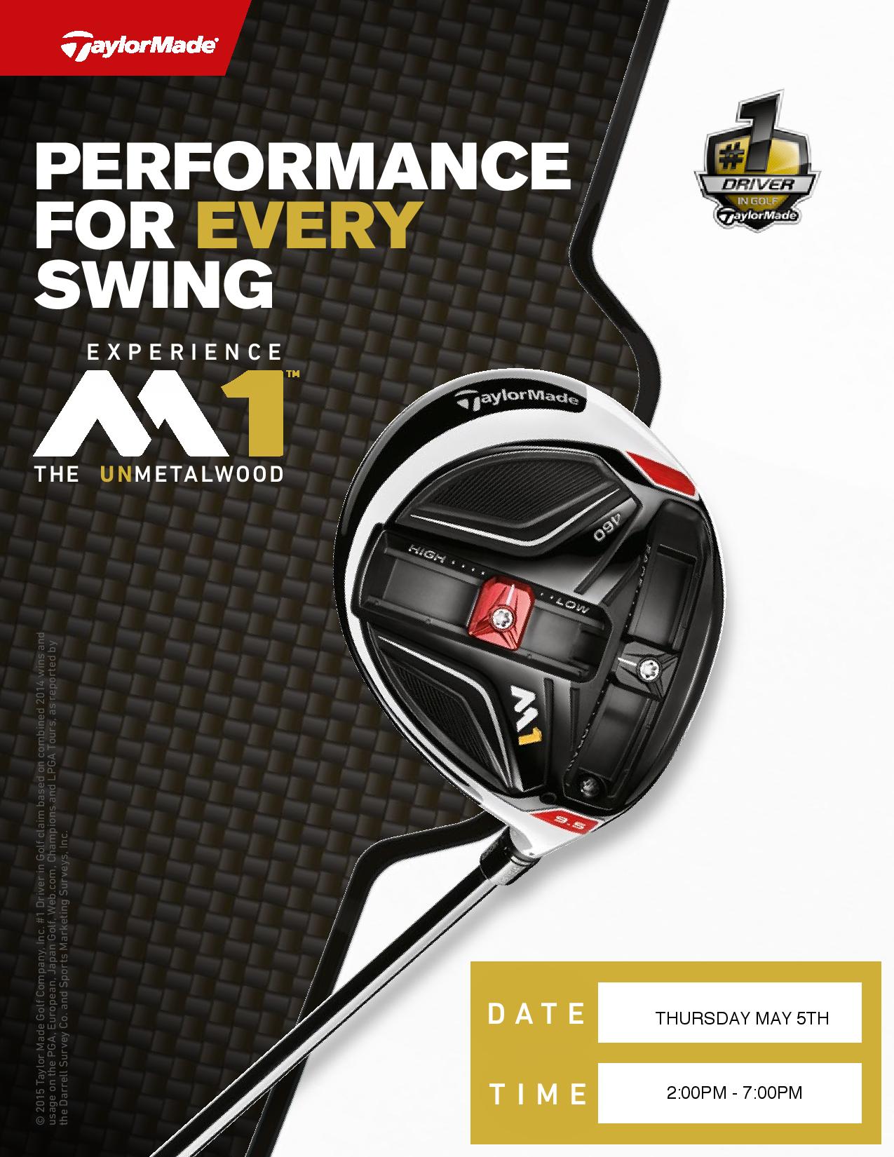 Taylormade Fitting Day Thursday May 5th