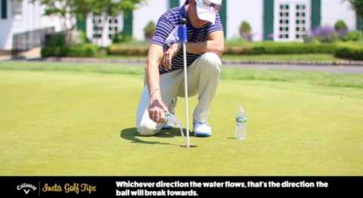 Insta Golf Tips - Water Drill