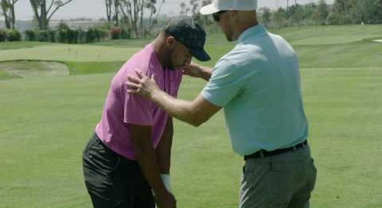 Fitting NFL Wide Receiver Golden Tate into Callaway Golf Clubs