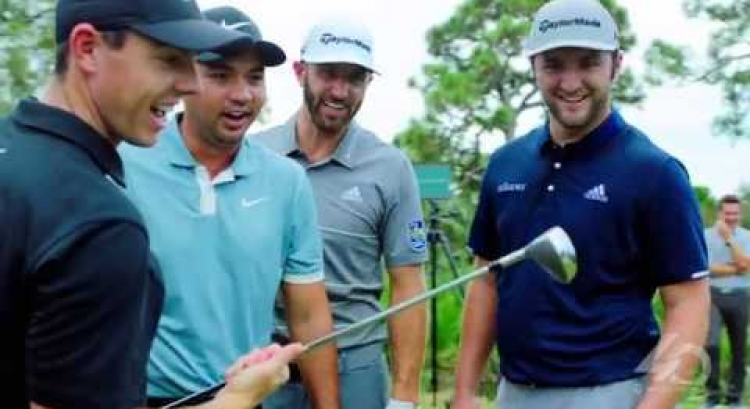 Tiger, Rory, DJ, Day & Rahm Hit a 40-Year-Old Driver | TaylorMade Golf