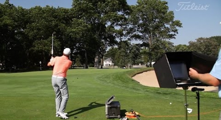 Titleist Golf Ball R&D Short Game Testing with Jordan Spieth - 40 Yard Lower Running Pitch