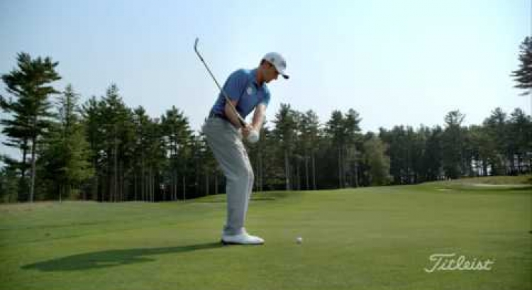 Webb Simpson golf swing in slow motion 4K