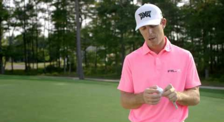 My Titleist: Billy Horschel shares the mark on his Pro V1x