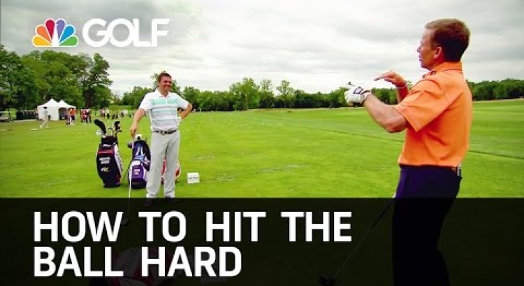 How to Hit the Ball Far - The Golf Fix | Golf Channel