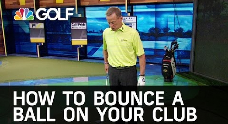 How to Bounce a Ball on your Club | Golf Channel