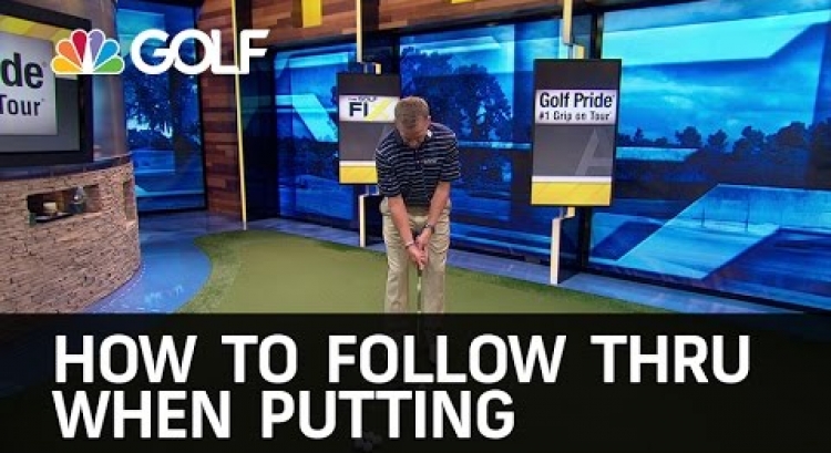 How To Follow Through when Putting | Golf Channel