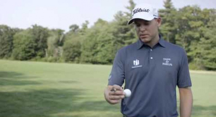 My Titleist: How Bill Haas marks his Pro V1x