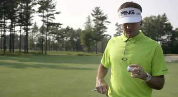 My Titleist: Bubba Watson shares the mark on his Pro V1x