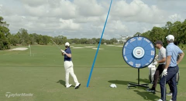 Spin The Wheel Shot CHALLENGE With Rory, DJ & Jason | TaylorMade Golf