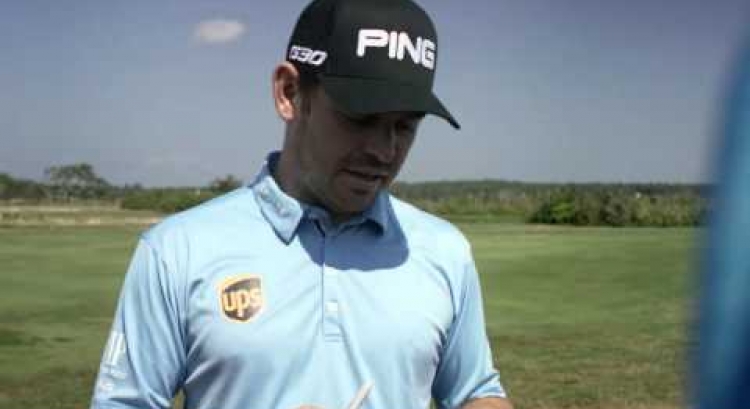 My Titleist: Louis Oosthuizen shares the mark on his Pro V1x