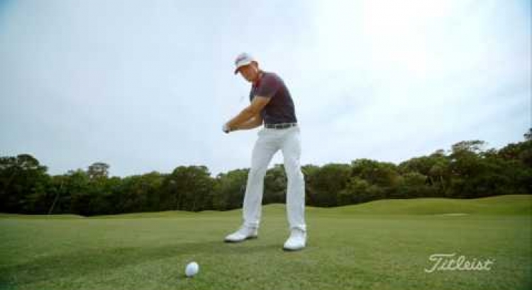 Morgan Hoffmann golf swing in slow motion 4K