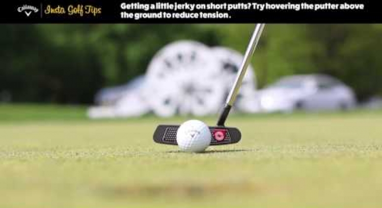 Insta Golf Tips - Hover the Putter