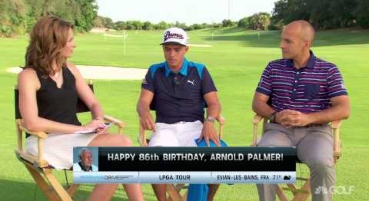 Rickie Fowler Wishes Arnie a Happy Birthday | Golf Channel