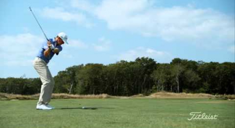 Jimmy Walker golf swing in slow motion 4K