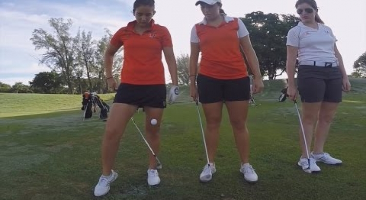 University of Miami Trick Shots | Golf Channel..