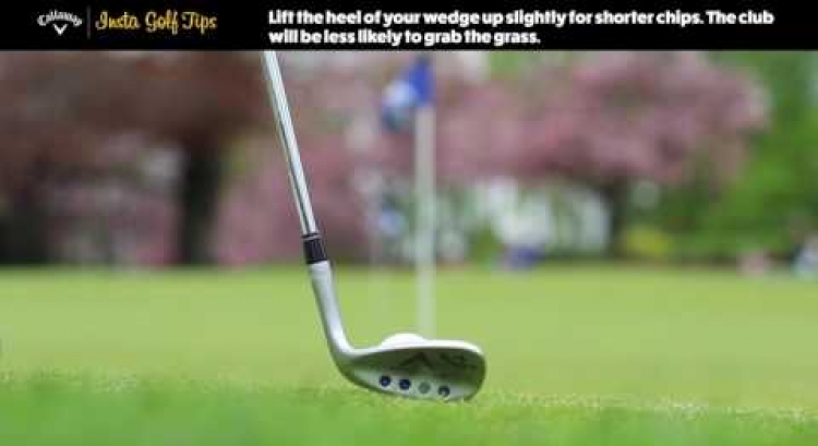 Insta Golf Tips - Heel Off Ground Chip