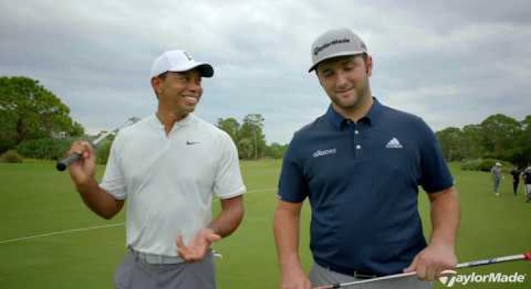 When Tiger Woods First Met Jon Rahm | TaylorMade Golf