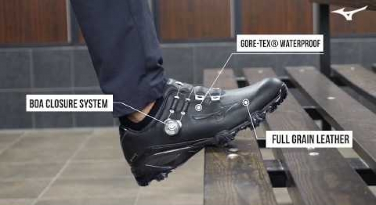 Mizuno Genem GTX leather golf shoe