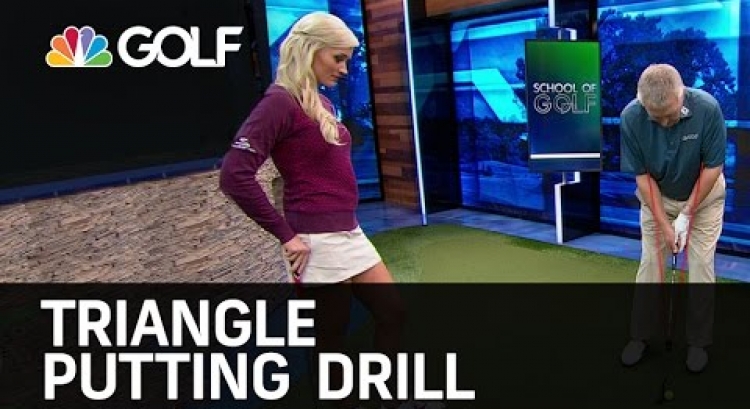 Triangle Putting Drill | Golf Channel..
