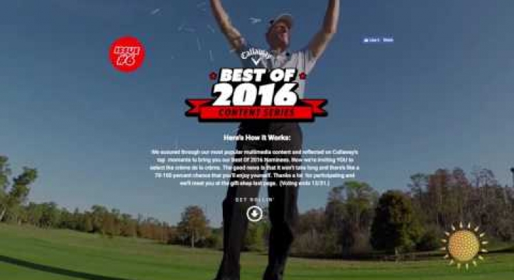 Vote on Your Favorite Callaway Content