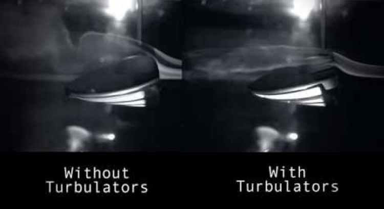 Wind-Tunnel Testing: G30 Turbulator Technology