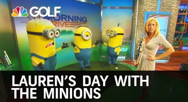 Lauren's Day with the Minions | Golf Channel