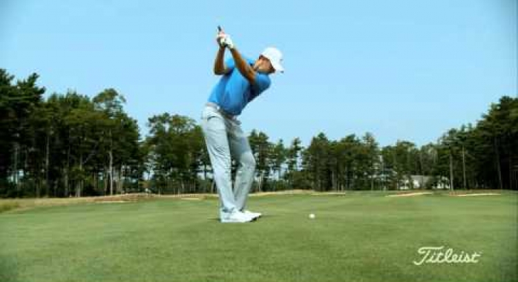 Jordan Spieth golf swing in slow motion 4K