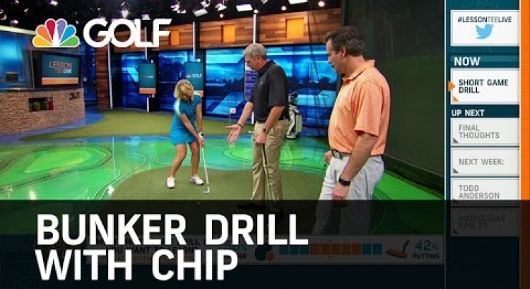 Bunker Drill with Chip | Golf Channel