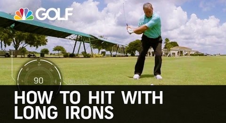 How to Hit with Long Irons | Golf Channel